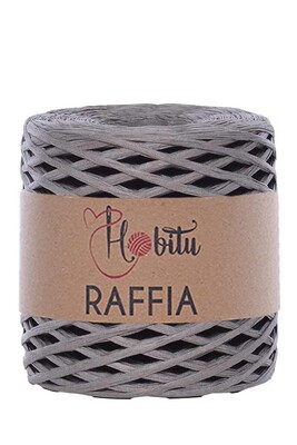 HOBİTU - HOBİTU RAFFİA İPİ 200 GR G64 Antrasit