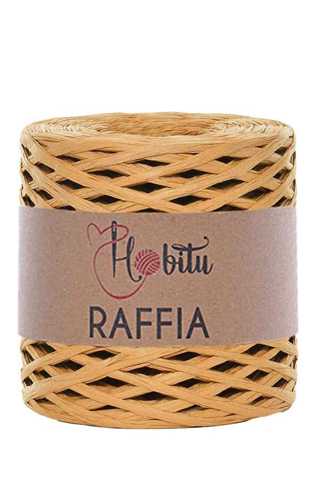 HOBİTU - HOBİTU RAFFİA İPİ 200 GR G70 Kavun İçi