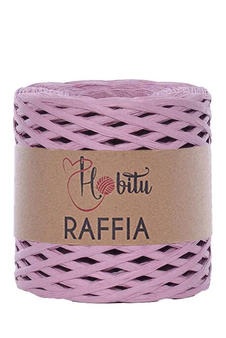 HOBİTU - HOBİTU RAFFİA İPİ 200 GR G82 Lila