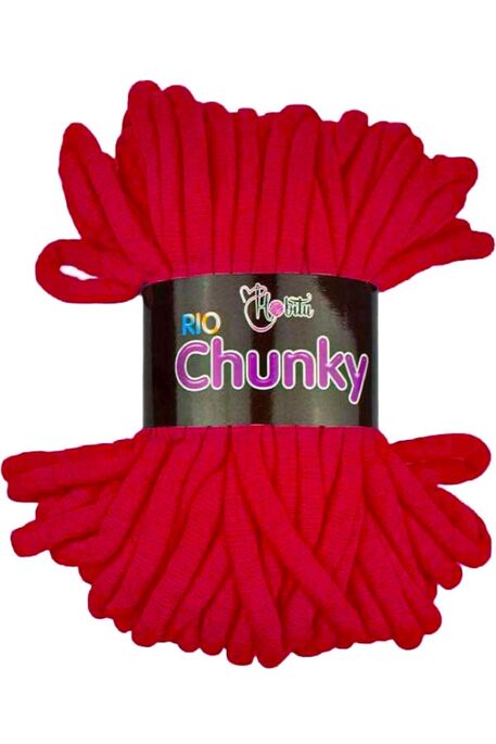 HOBİTU YARNS - HOBİTU RİO CHUNKY 1099 Kırmızı