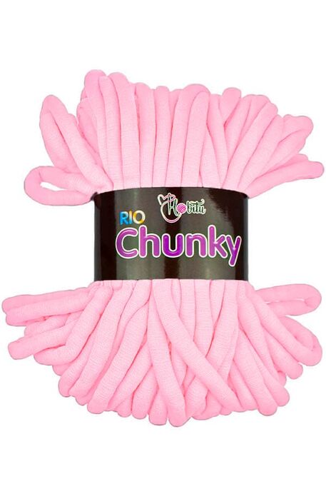 HOBİTU YARNS - HOBİTU RİO CHUNKY 1411 Toz Pembe