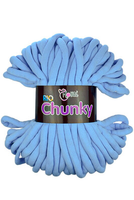 HOBİTU YARNS - HOBİTU RİO CHUNKY 1807 Bebe Mavi