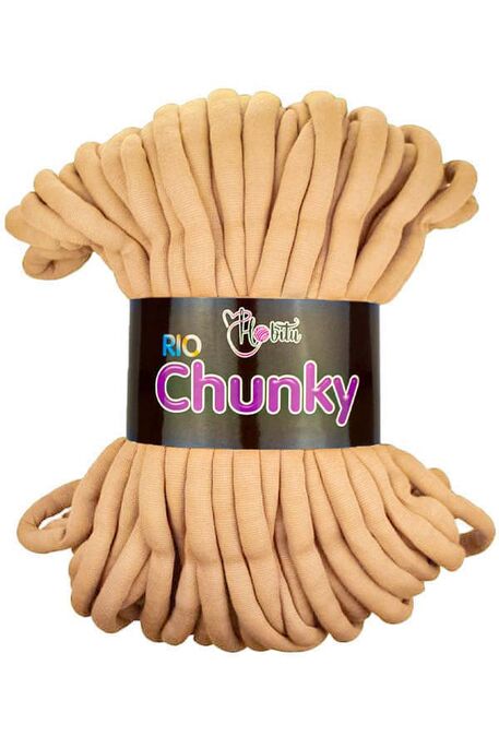 HOBİTU YARNS - HOBİTU RİO CHUNKY 3430 Sütlü Kahve