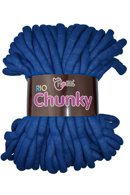 HOBİTU YARNS - HOBİTU RİO CHUNKY 3750 Saks Mavi