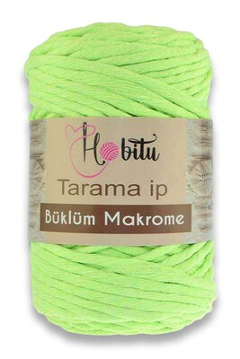 HOBITU BUKLUM TARAMA COTTON MACROME CARD YARN 155 PISTACHIO GREEN - Thumbnail