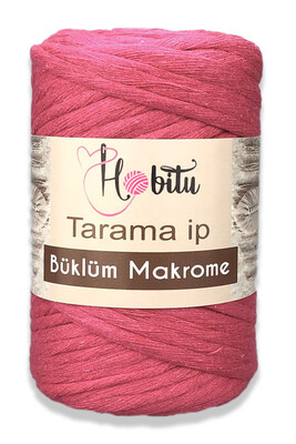 HOBITU BUKLUM TARAMA COTTON MACROME CARD YARN 171 Fuchsia - Thumbnail