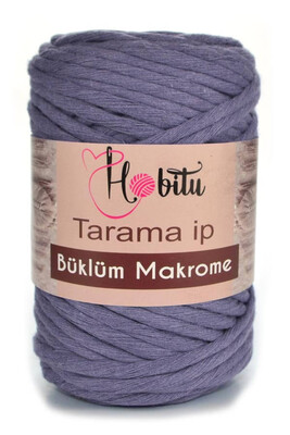 HOBITU BUKLUM TARAMA COTTON MACROME CARD YARN 177 Spirit Purple - Thumbnail