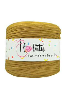 HOBİTU YARNS - HOBİTU PENYE İP T-SHİRT YARN 858 OIL GREEN