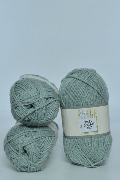  - İHRAÇ FAZLASI ÖRGÜ İPİ 300-400 Gr(3 Yumak) V-3551
