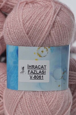 İHRAÇ FAZLASI ÖRGÜ İPİ 450-550 Gr(10 Yumak) V-8061 - Thumbnail