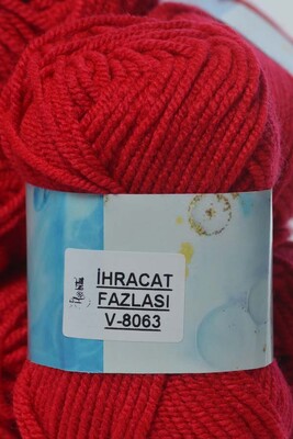 İHRAÇ FAZLASI ÖRGÜ İPİ 450-550 Gr(10 Yumak) V-8063 - Thumbnail