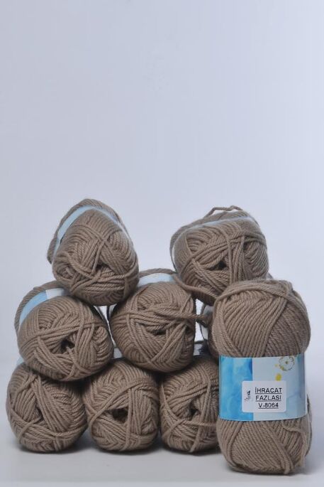  - İHRAÇ FAZLASI ÖRGÜ İPİ 450-550 Gr(10 Yumak) V-8064