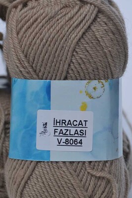 İHRAÇ FAZLASI ÖRGÜ İPİ 450-550 Gr(10 Yumak) V-8064 - Thumbnail