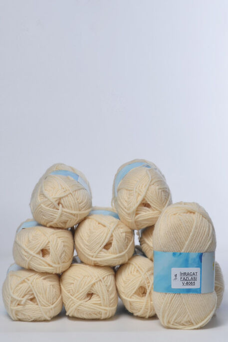  - İHRAÇ FAZLASI ÖRGÜ İPİ 450-550 Gr(10 Yumak) V-8065
