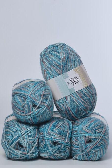  - İHRAÇ FAZLASI ÖRGÜ İPİ 450-600 Gr(5 Yumak) V-4427