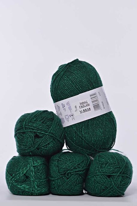  - İHRAÇ FAZLASI ÖRGÜ İPİ 500-550 GR (5 Yumak) V-5535