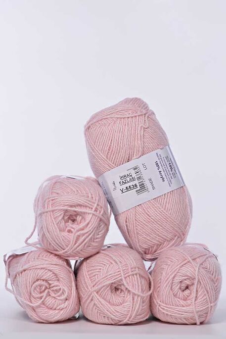  - İHRAÇ FAZLASI ÖRGÜ İPİ 500-550 GR (5 Yumak) V-5536