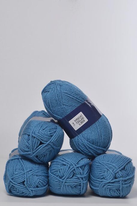  - İHRAÇ FAZLASI ÖRGÜ İPİ 500-550 GR (5 Yumak) V-5609