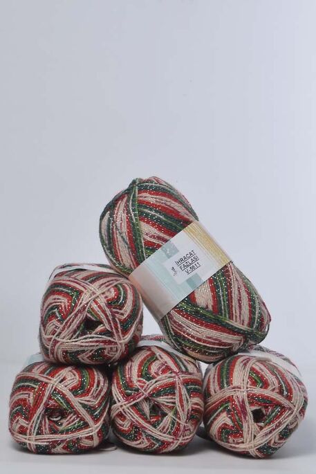  - İHRAÇ FAZLASI ÖRGÜ İPİ 500-550 GR (5 Yumak) V-5611