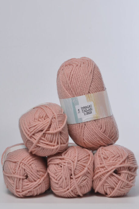  - İHRAÇ FAZLASI ÖRGÜ İPİ 500-550 GR (5 Yumak) V-5629