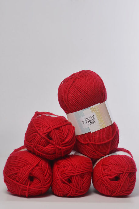  - İHRAÇ FAZLASI ÖRGÜ İPİ 500-550 GR (5 Yumak) V-5637