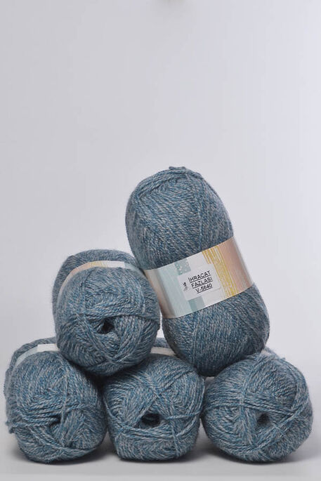  - İHRAÇ FAZLASI ÖRGÜ İPİ 500-550 GR (5 Yumak) V-5640