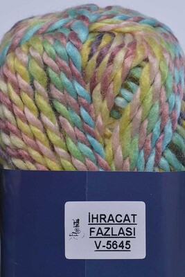 İHRAÇ FAZLASI ÖRGÜ İPİ 500-550 GR (5 Yumak) V-5645 - Thumbnail