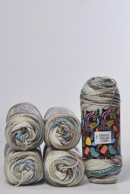  - İHRAÇ FAZLASI ÖRGÜ İPİ 600-750 Gr(5 Yumak) V-5249