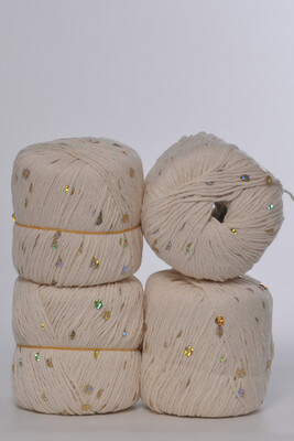  - İHRAÇ FAZLASI PULLU İP 200 GR (4 Yumak) V-1510