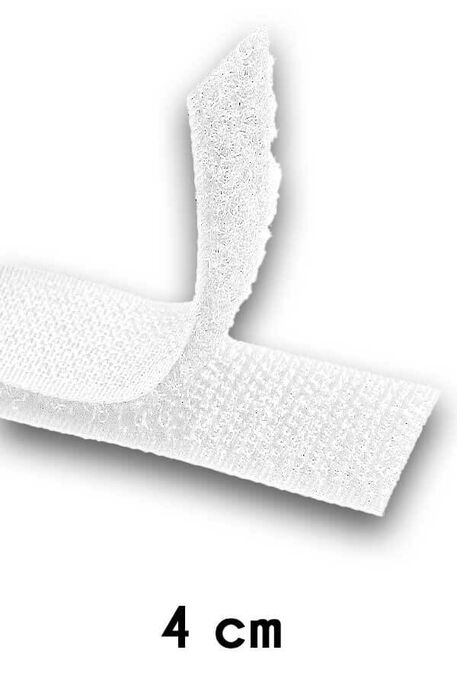 - INTERLOCKING ADHESİVE STRİPS 4 CM WHITE