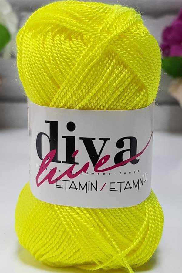 Etamin İş Orlonu  53 Neon Sarı
