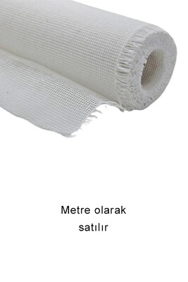 KANAVİÇE KUMAŞ 1 MT Beyaz
