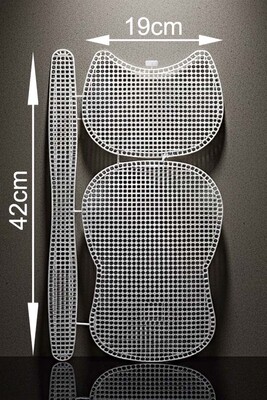  - KANVAS PLASTİK FİLE KEDİ MODEL ÇANTALIK 42X19