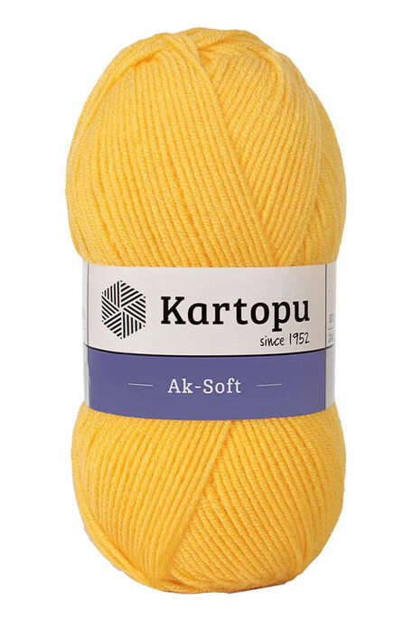 KARTOPU - KARTOPU AK-SOFT K307 Koyu Sarı