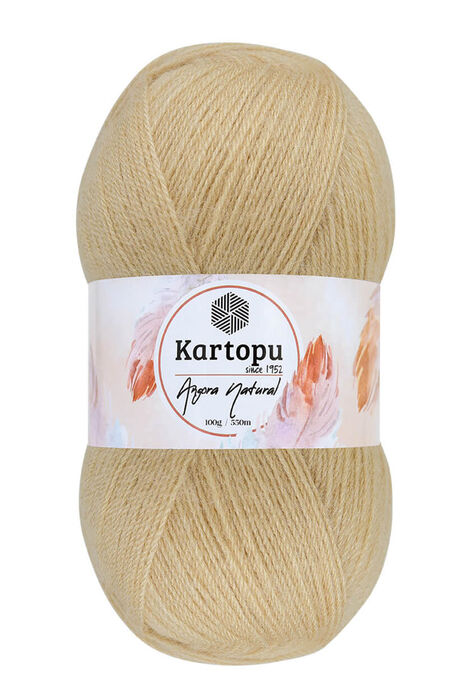 KARTOPU - KARTOPU ANGORA NATUREL K837 Sütlü Kahve