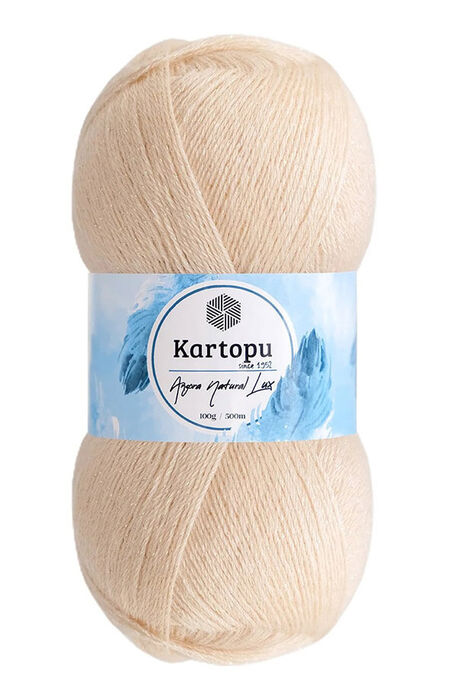 KARTOPU - KARTOPU ANGORA NATUREL LUX SİMLİ K845 Bal Köpüğü