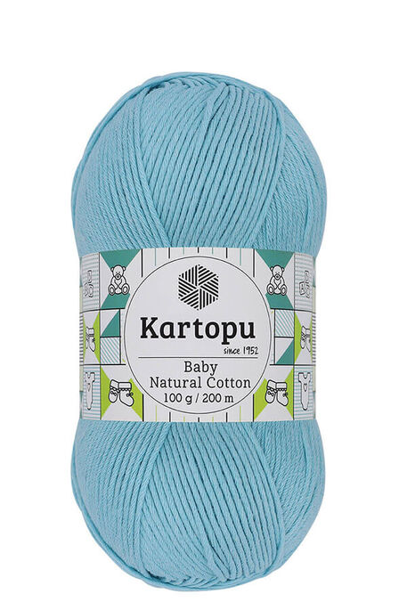 KARTOPU - KARTOPU BABY NATURAL COTTON K551 Turkuaz