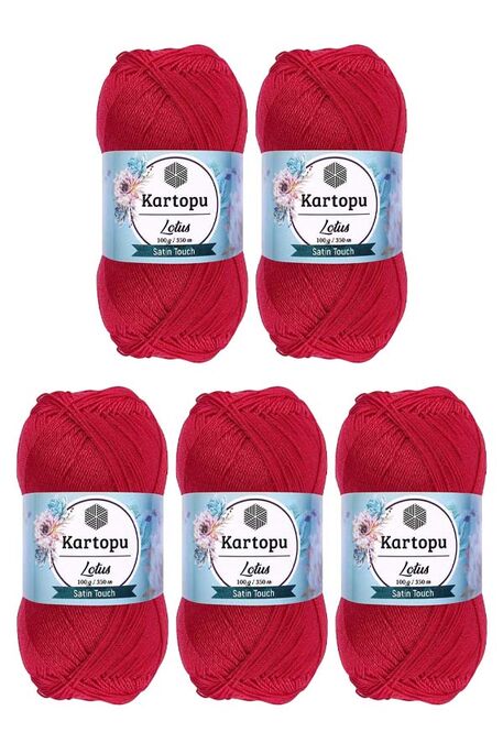 KARTOPU - KARTOPU LOTUS 5 Lİ PAKET K141 Fuşya