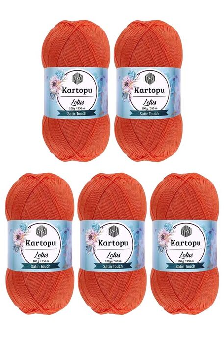 KARTOPU - KARTOPU LOTUS 5 Lİ PAKET K211 Mercan