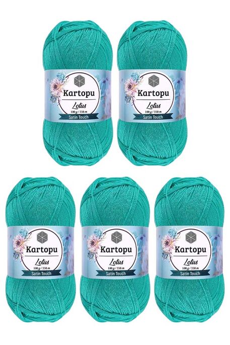 KARTOPU - KARTOPU LOTUS 5 Lİ PAKET K440 Yeşil