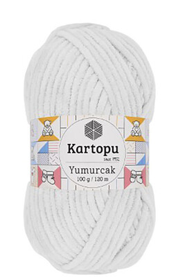 KARTOPU YUMURCAK K010 Beyaz 