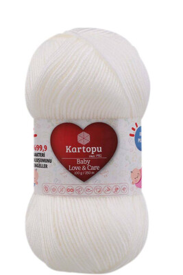 KARTOPU - KARTOPU BABY LOVE&CARE K010 WHITE
