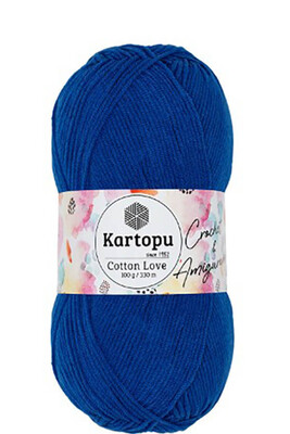 KARTOPU - KARTOPU COTTON LOVE K621 SAX BLUE
