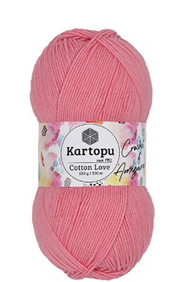 KARTOPU - KARTOPU COTTON LOVE K766 ROSE PINK