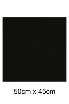  - KEÇE 1 MM 50X45 CM SİYAH