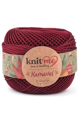 KNIT ME - KNIT ME KARNAVAL 00022 Bordo