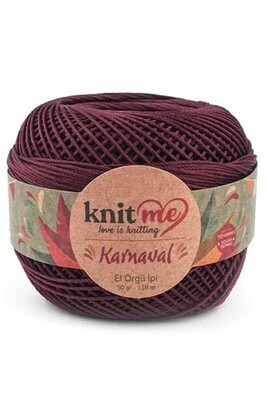 KNIT ME - KNIT ME KARNAVAL 01851 Bordo