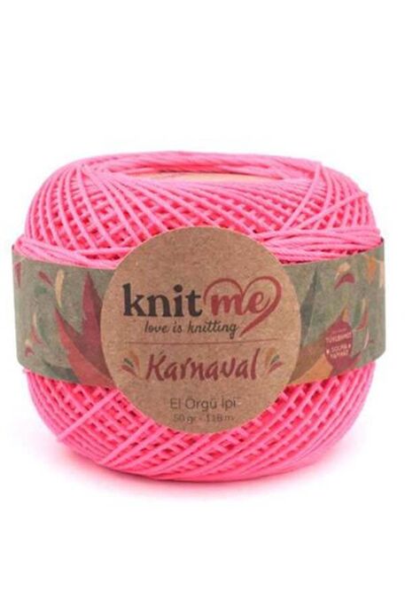 KNIT ME - KNIT ME KARNAVAL 02314 Neon Pembe