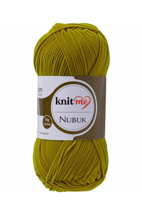 KNIT ME - KNIT ME NUBUK 1114 Yağ Yeşili