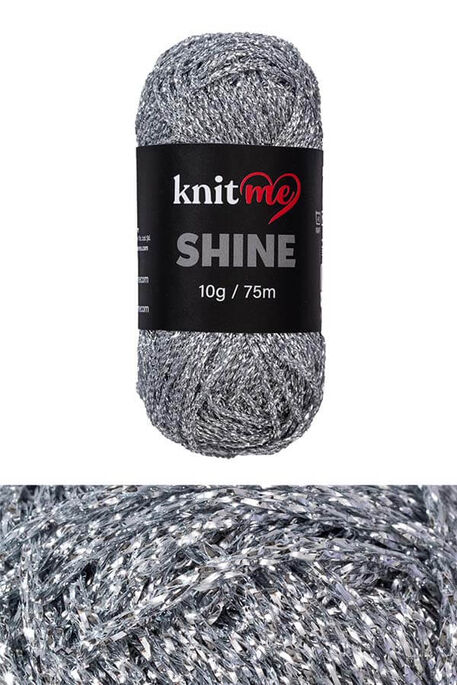 KNIT ME - KNIT ME SHINE KNS01 GÜMÜŞ